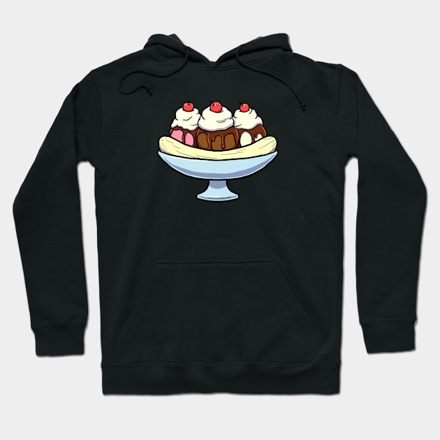 Banana Split Desert Hoodie by jonmlam